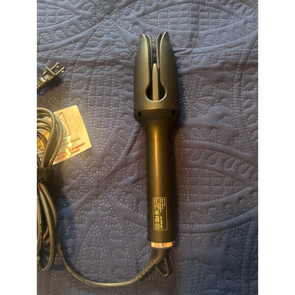 EUC Hair Curler Rotates Spiral Curls Heats Up In Minutes Swivel Cord - Picture 2 of 4
